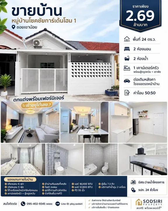 Photo from a listing at Chokchai Garden Home 1
