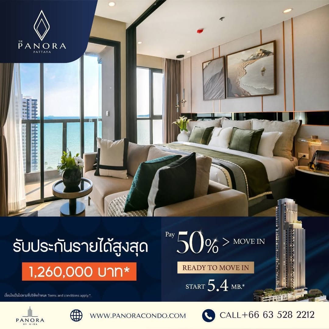 Condo for sale at The Panora Pattaya