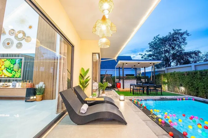 3 Bedroom Villa for rent in Huai Yai