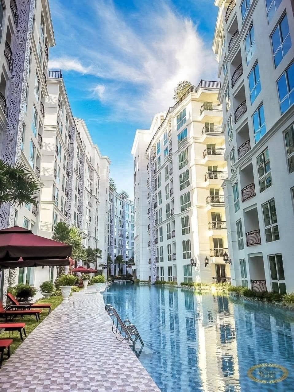 1 Bedroom Condo for rent at City Garden Olympus
