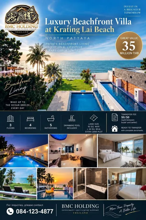 4 Bedroom Villa for sale in Krating Lai
