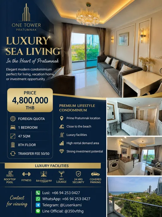 Photo from a listing at One Tower Pratumnak