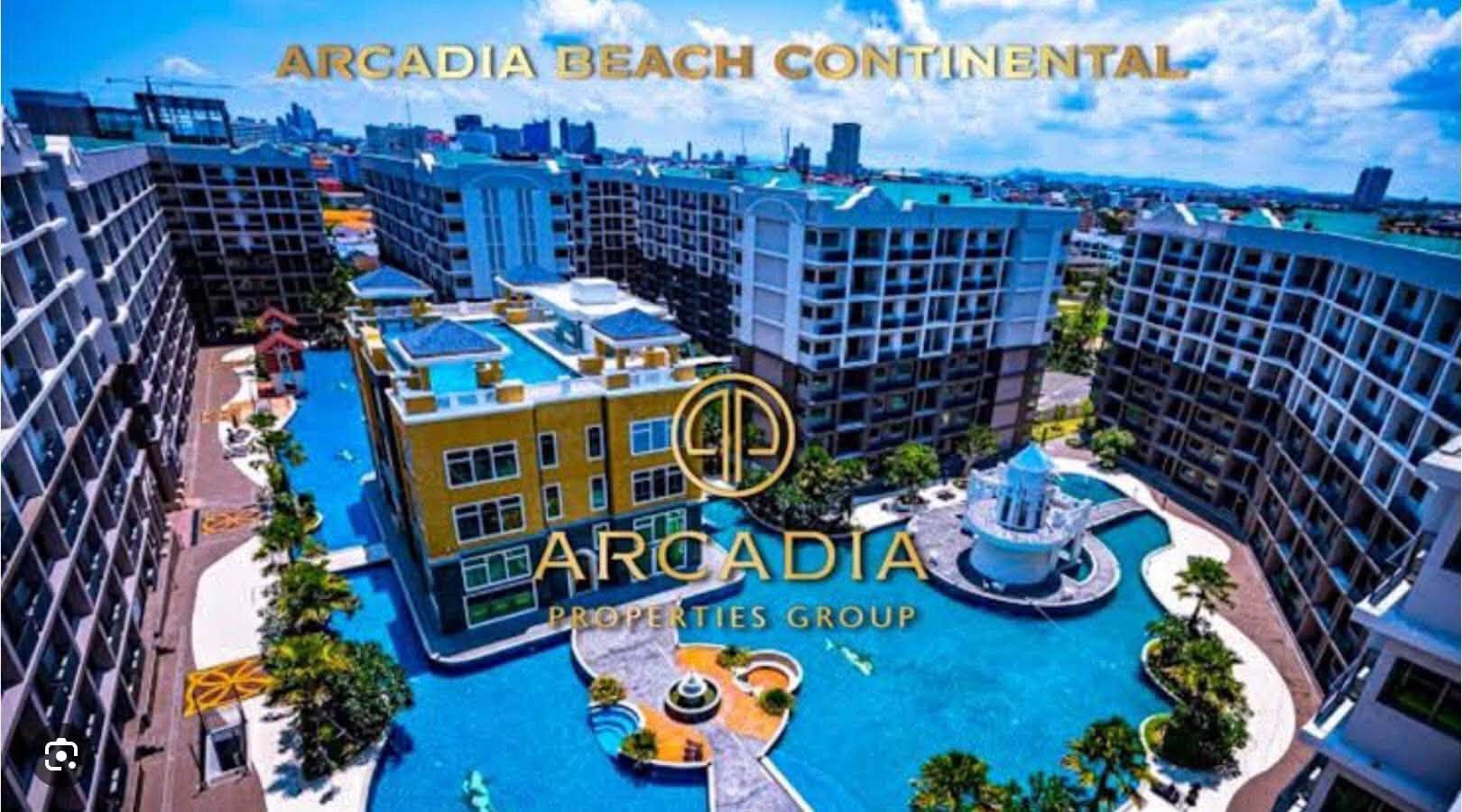 1 Bedroom Condo for rent at Arcadia Beach Continental