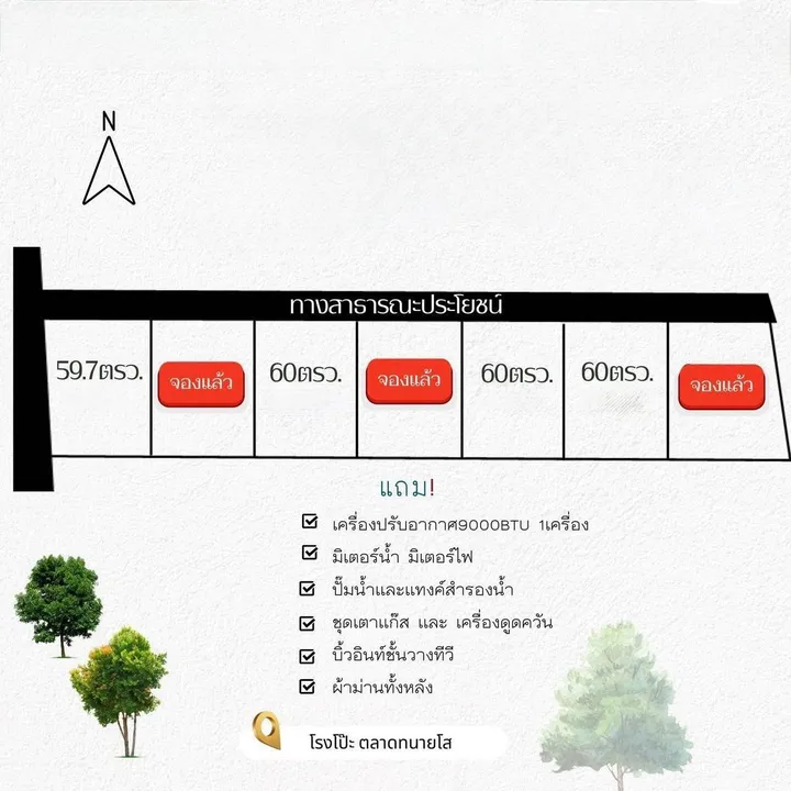 3 Bedroom House for sale in Rong Po