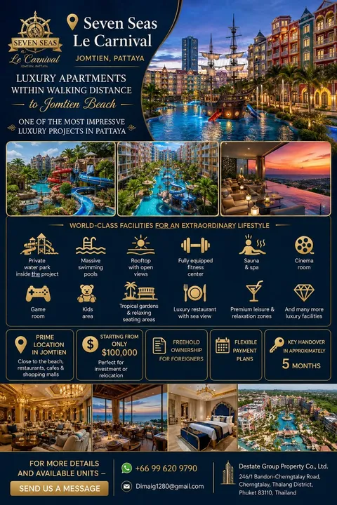 Condo for sale at Seven Seas Le Carnival