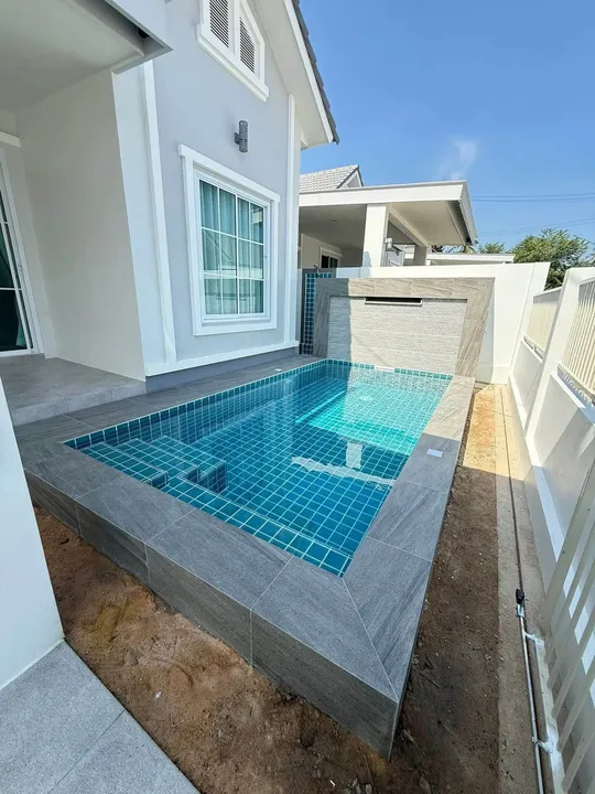 3 Bedroom House for sale at Baan Beelieve Mabprachan