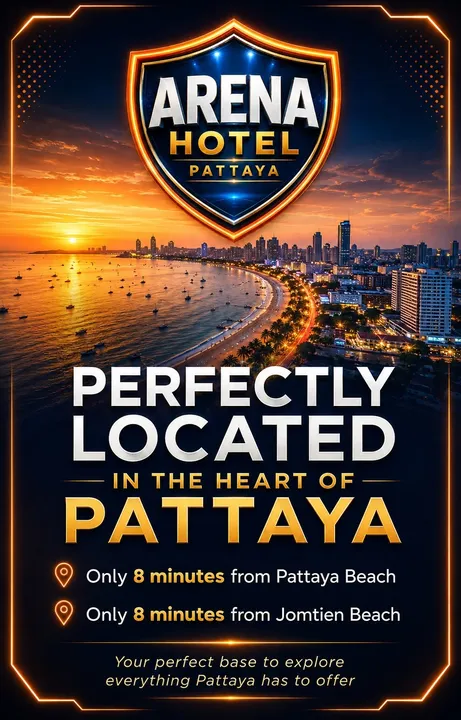 Commercial for rent at Arena Hotel Pattaya