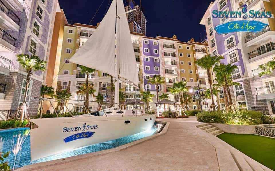 2 Bedroom Condo for rent at Seven Seas Cote d'Azur