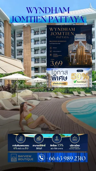 Condo for sale at Wyndham Jomtien