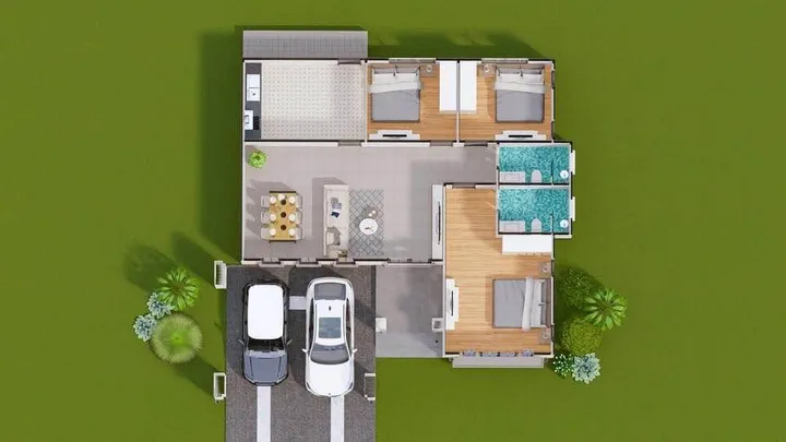 3 Bedroom House for sale in Bang Lamung