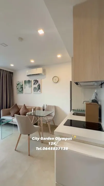 Condo for rent at City Garden Olympus