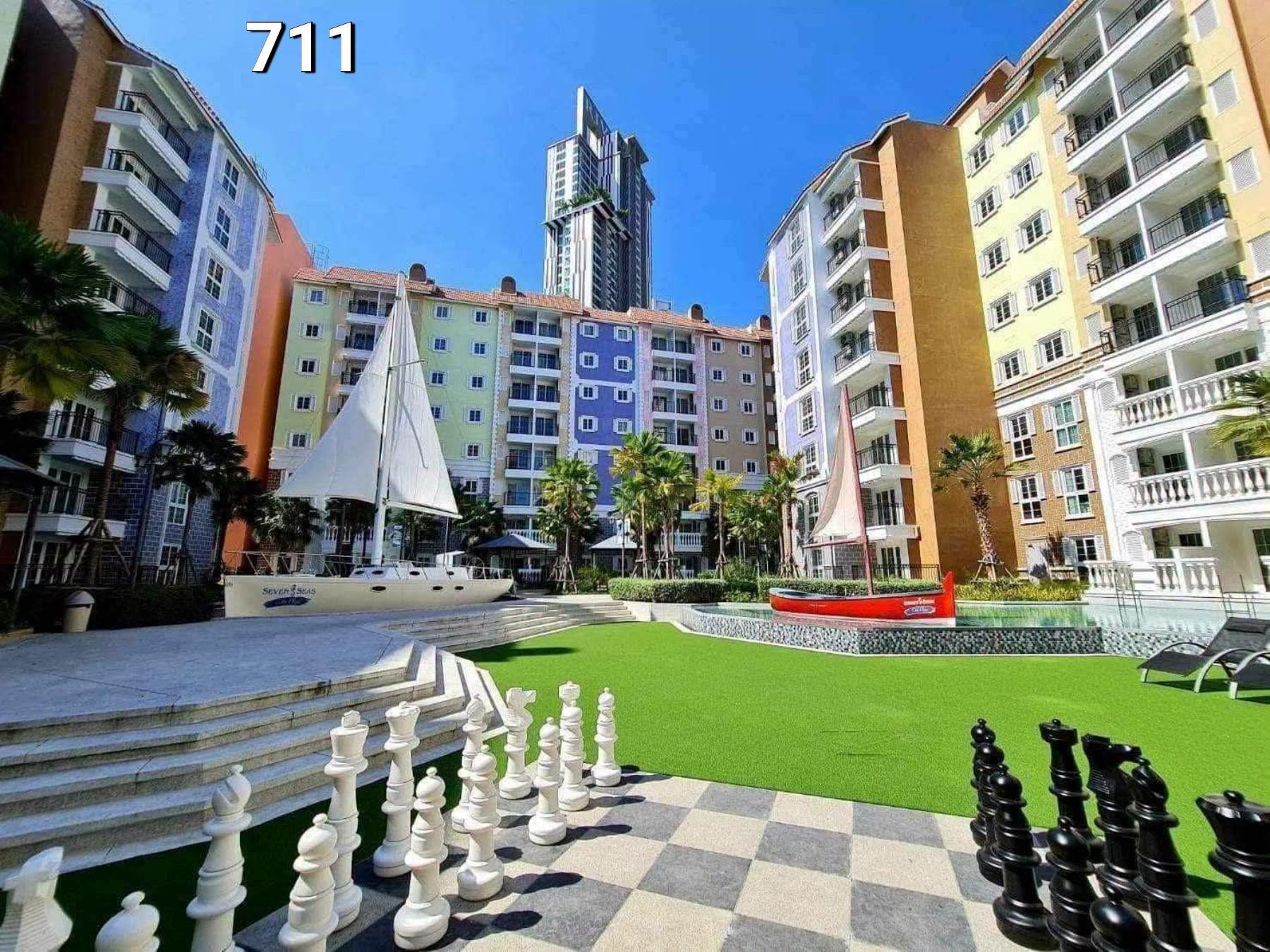 Studio for sale at Seven Seas Condo Resort