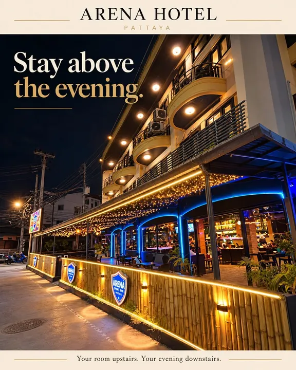 Commercial for rent at Arena Hotel